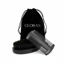 Coffret de Soin Barbe – العناية باللحية | PREMUIM offre : 2 Brosses en Bois  GRATUITS