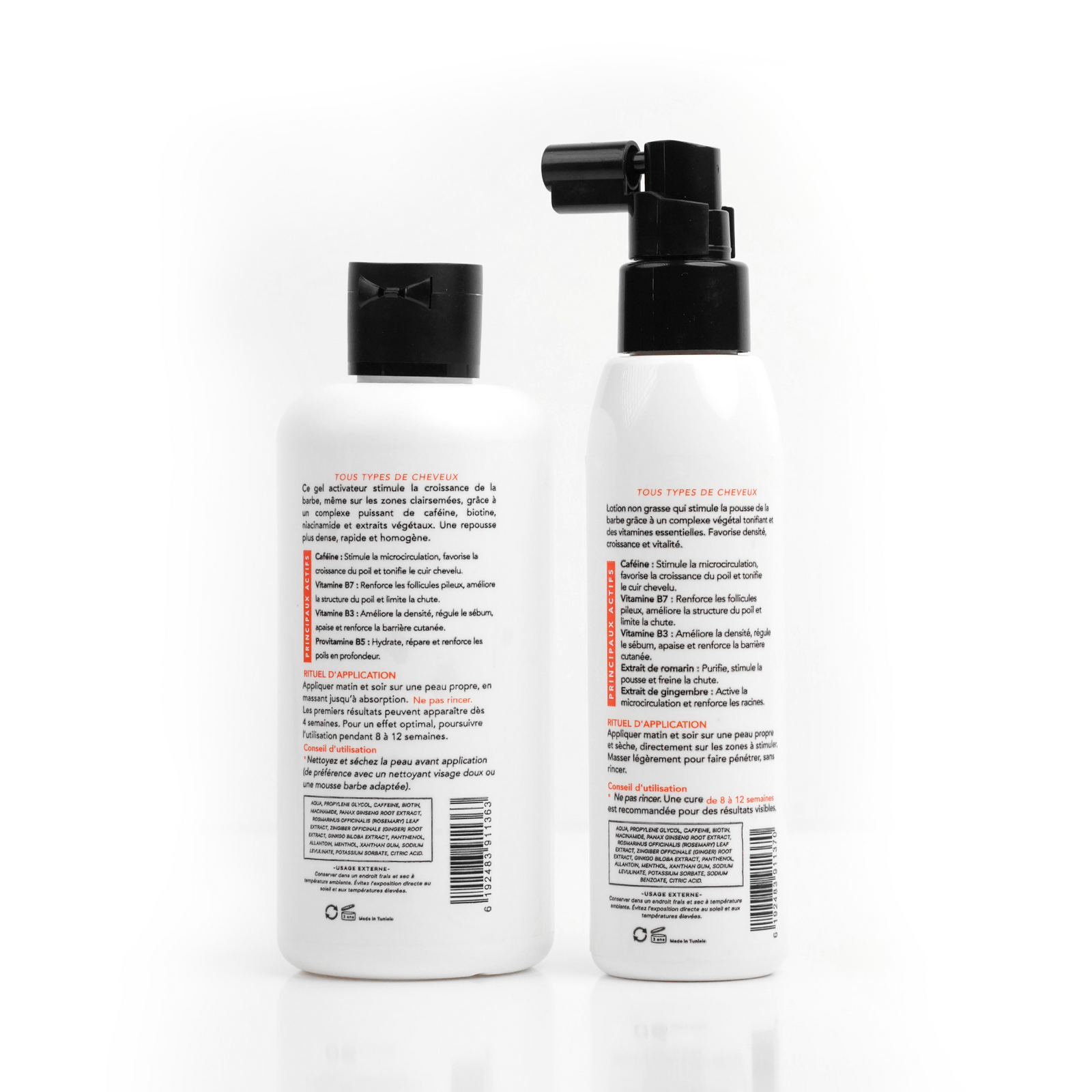 Pack Repousse Barbe – ضد فراغات اللحية + Derma Roller  GRATUIT